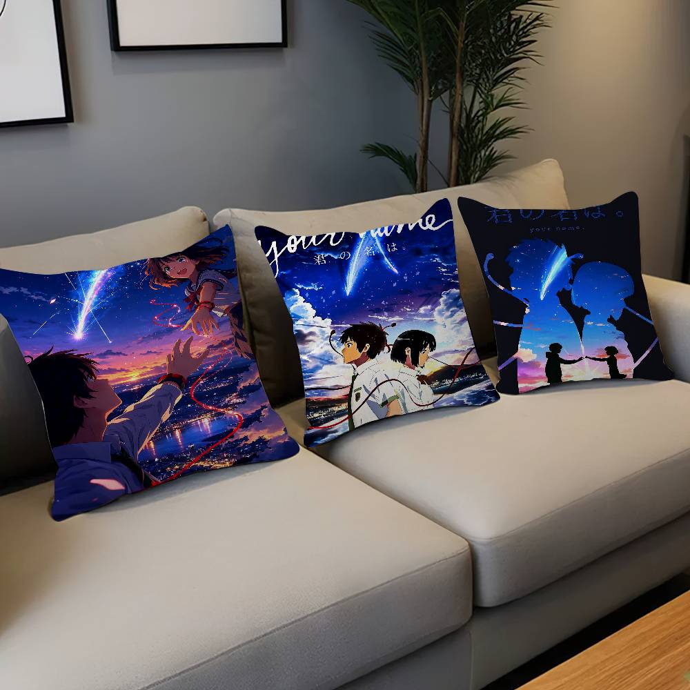 Your Home Textiles - Housse de coussin classique Anime Your