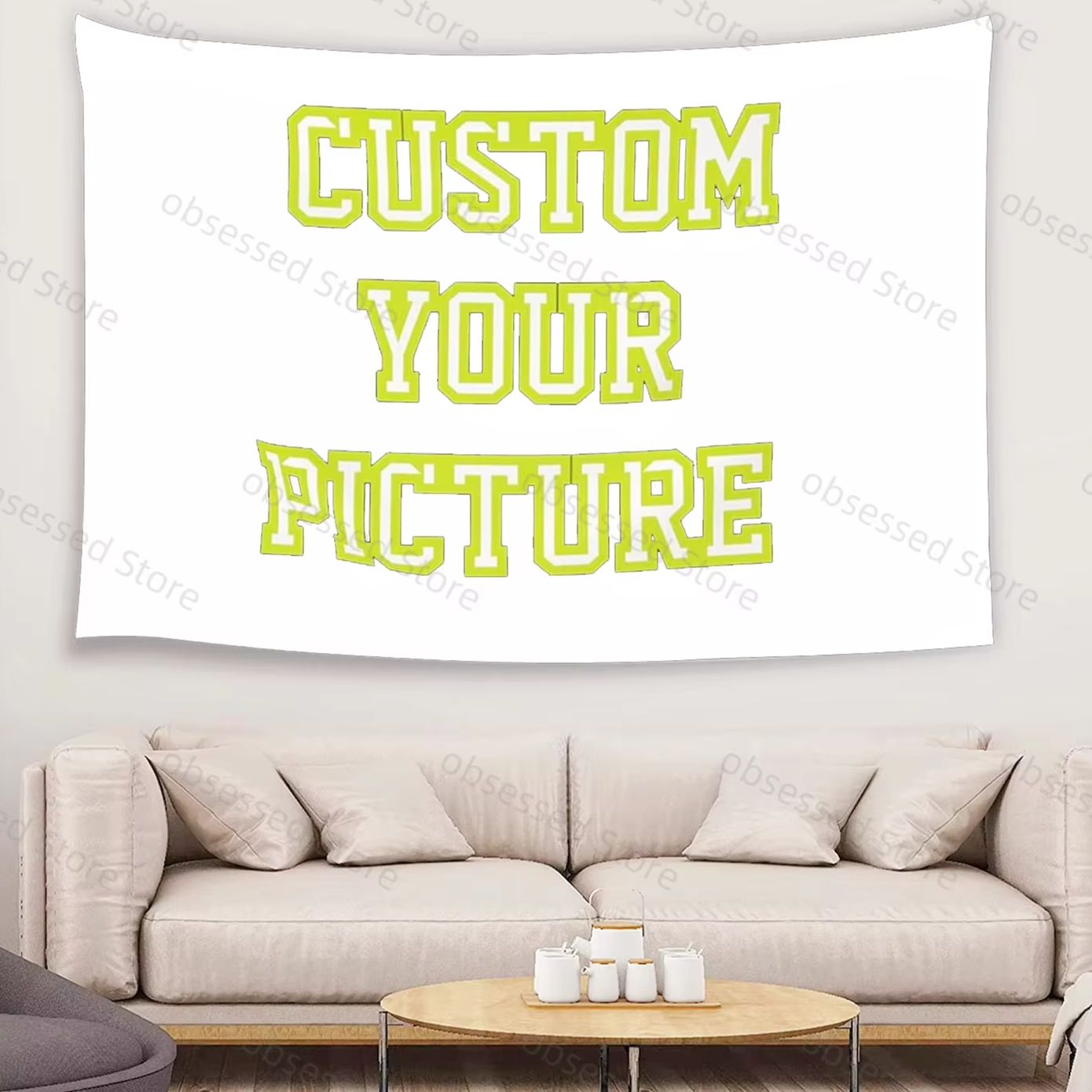 Your Home Textiles - Impression de tapisserie personnalisée pour vos