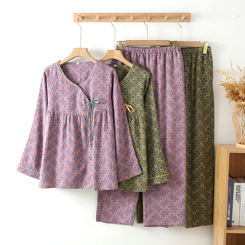 Linum Home Textiles - Ensemble pyjama 100% coton pour femmes,