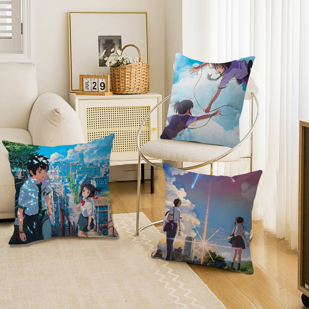 Your Home Textiles - Housse de coussin Anime Your Name