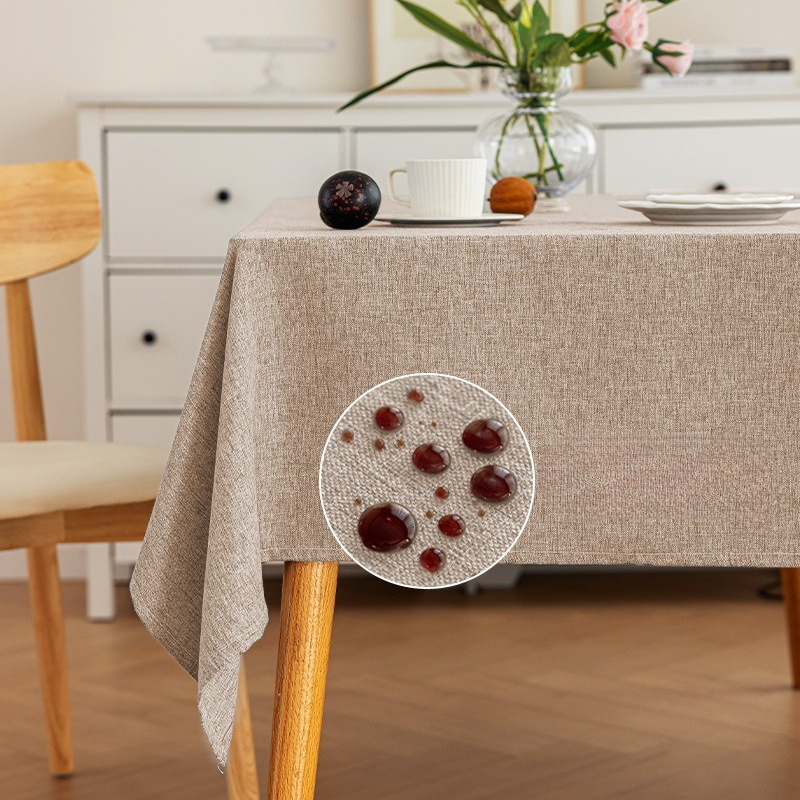 Linum Home Textiles - Vêtements de Table rectangulaires imperméables et