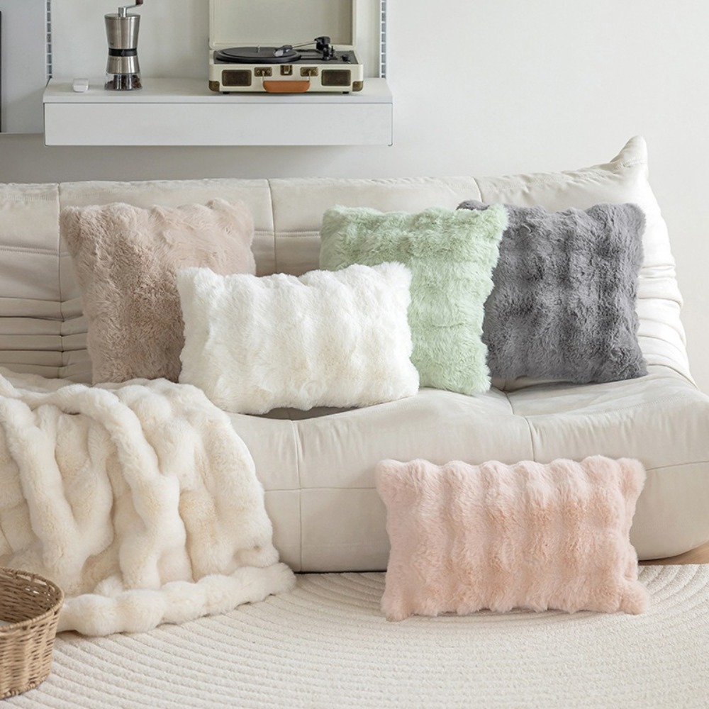 Pillow Cover 20X20 - Housse de coussin simple en imitation