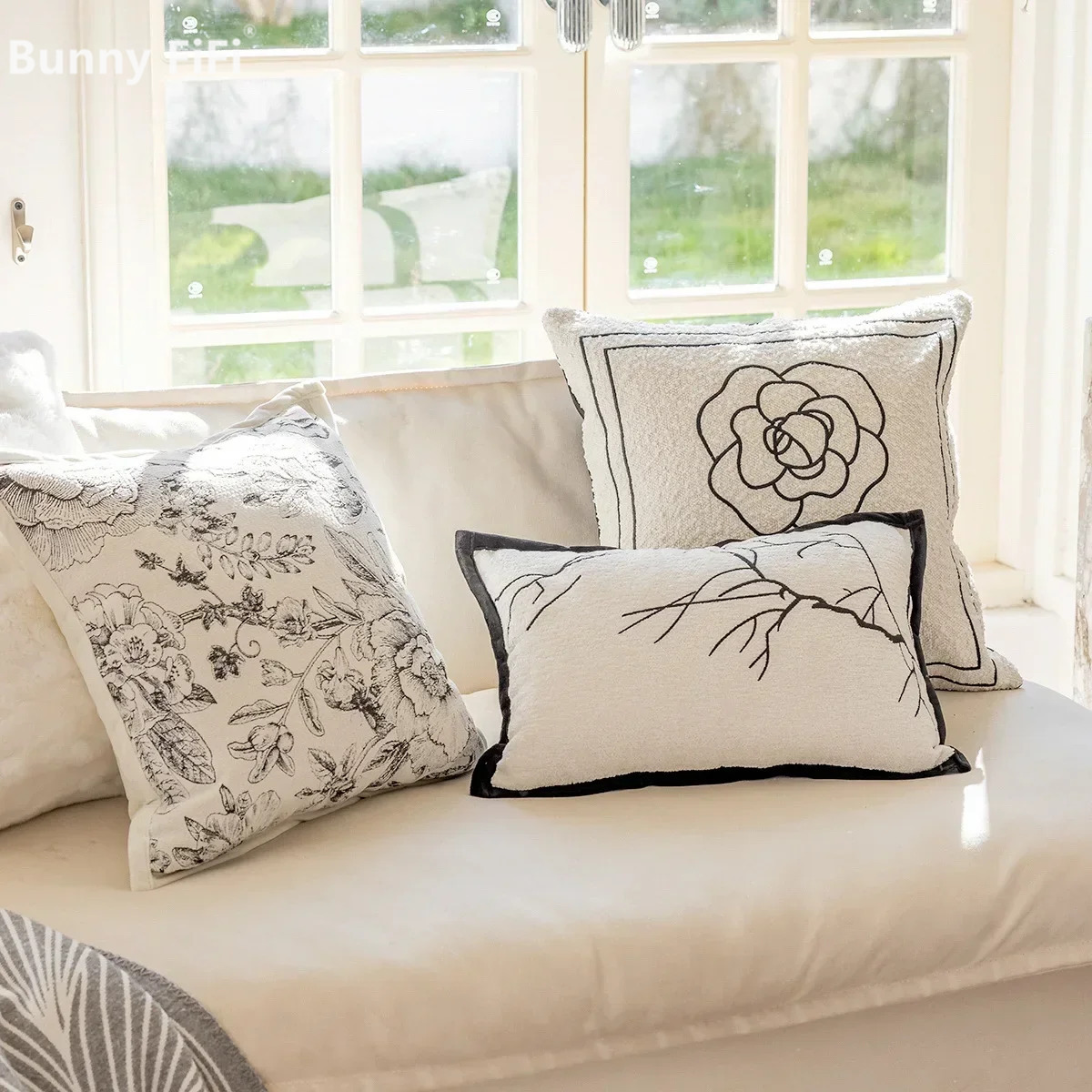 Housse de coussin de luxe légè - Pillow Cover 20X20 avis et prix