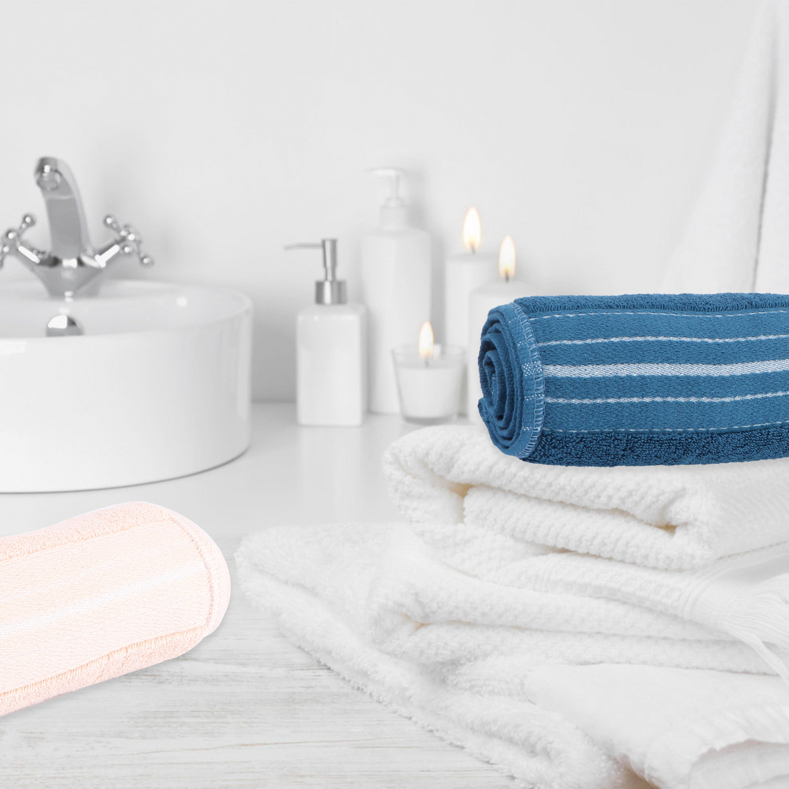 1 serviette de toilette en pur - Home Textiles Pakistan avis et prix
