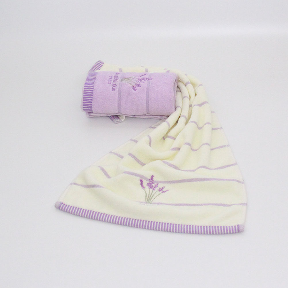 Serviette en coton brodée lava - Home Textiles Pakistan avis et prix