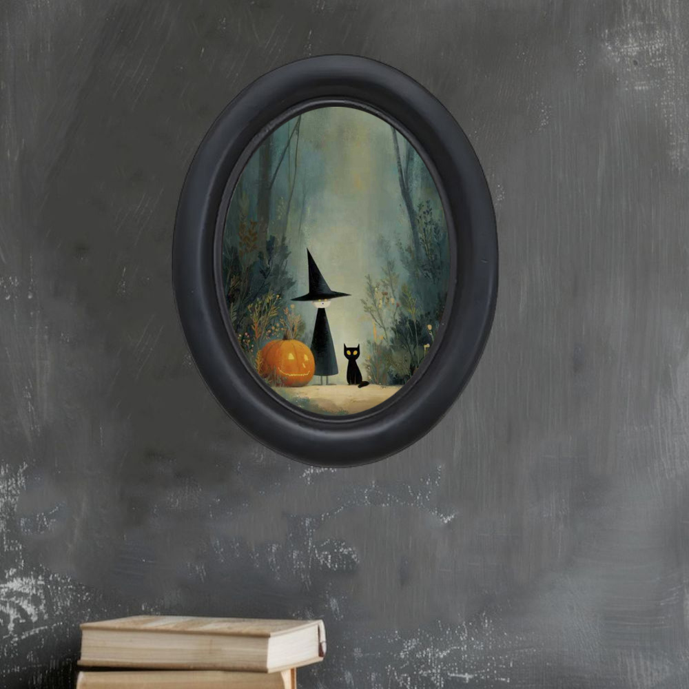 Une sorcière d'Halloween vinta - Vintage Home Textiles avis et prix
