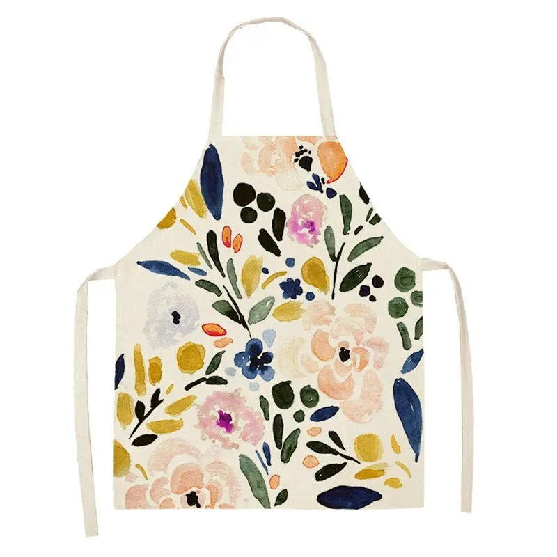Tablier en lin fleur de pivoin - Linum Home Textiles avis et prix