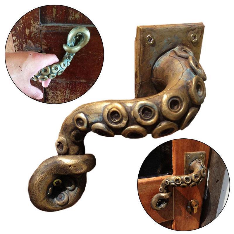 Bouton de porte pieuvre vintag - Vintage Home Textiles avis et prix