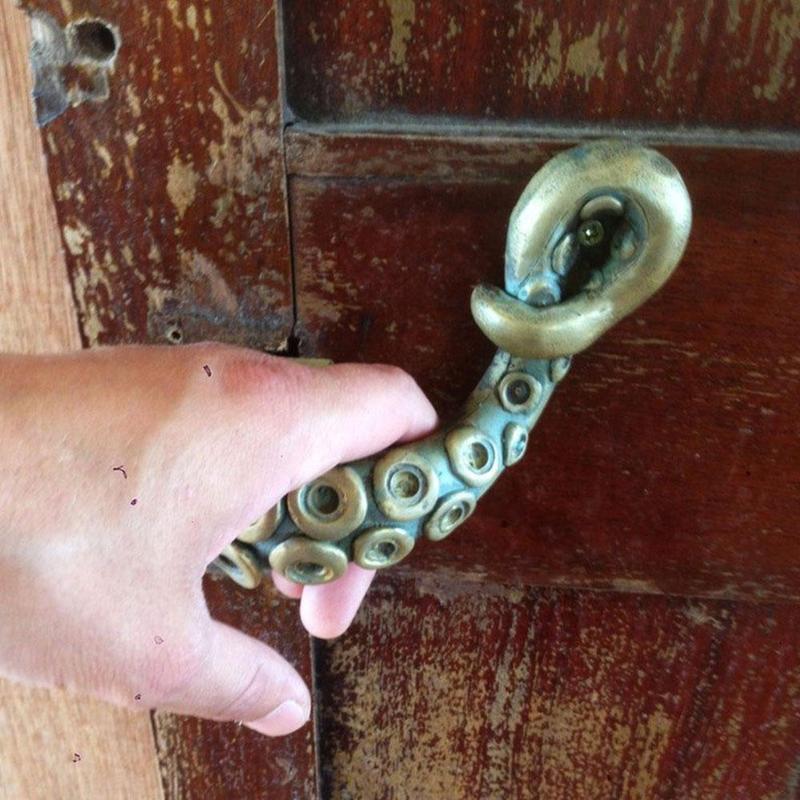 Bouton de porte pieuvre vintag - Vintage Home Textiles avis et prix