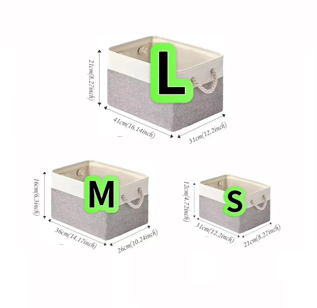 Boîte de rangement pliante en  - Linum Home Textiles avis et prix