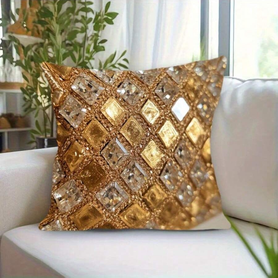 Housse de coussin imprimée bri - Pillow Cover 20X20 avis et prix