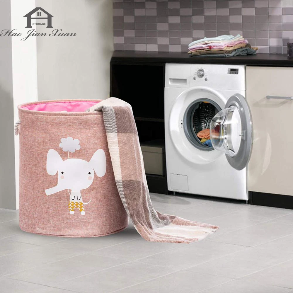 Grand panier à linge pliable p - Linum Home Textiles avis et prix