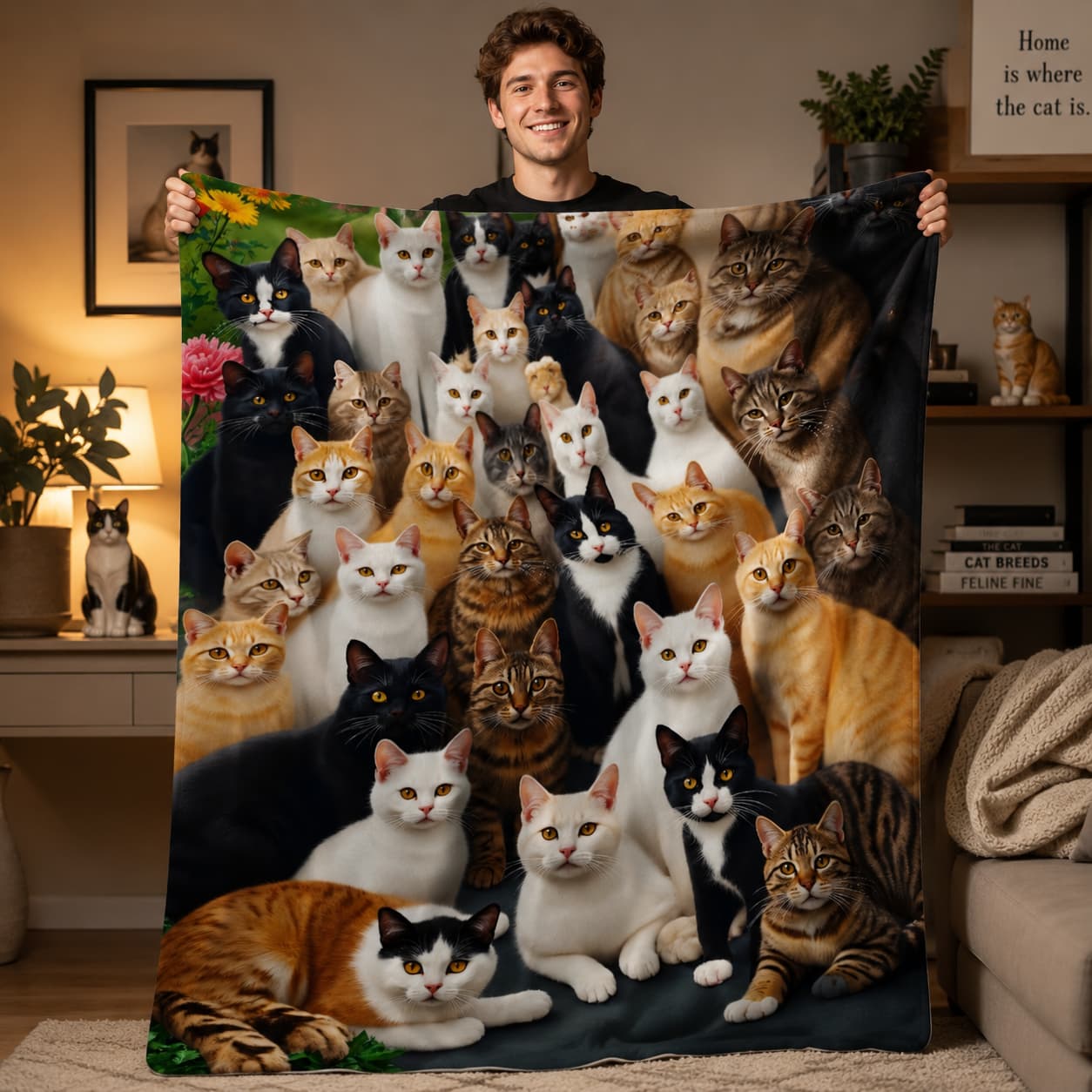 Couverture douce pour chat, 1  - Home Textiles Group avis et prix